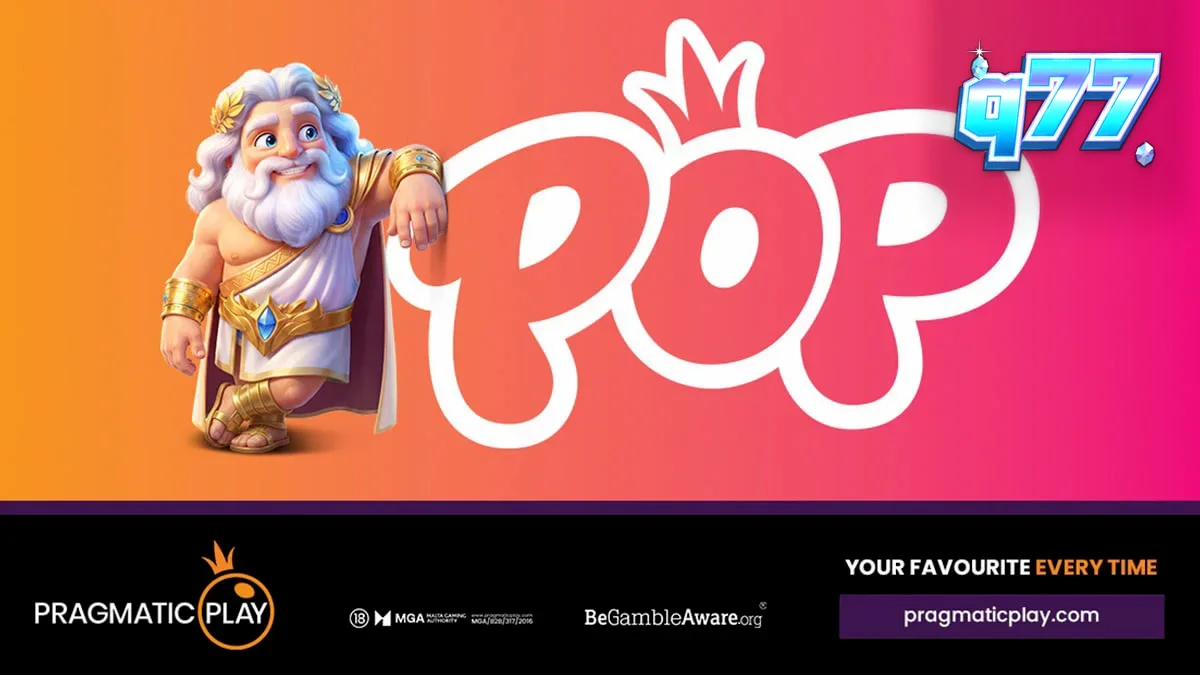 Interface colorida e amigável da nova linha de jogos POP da Pragmatic Play